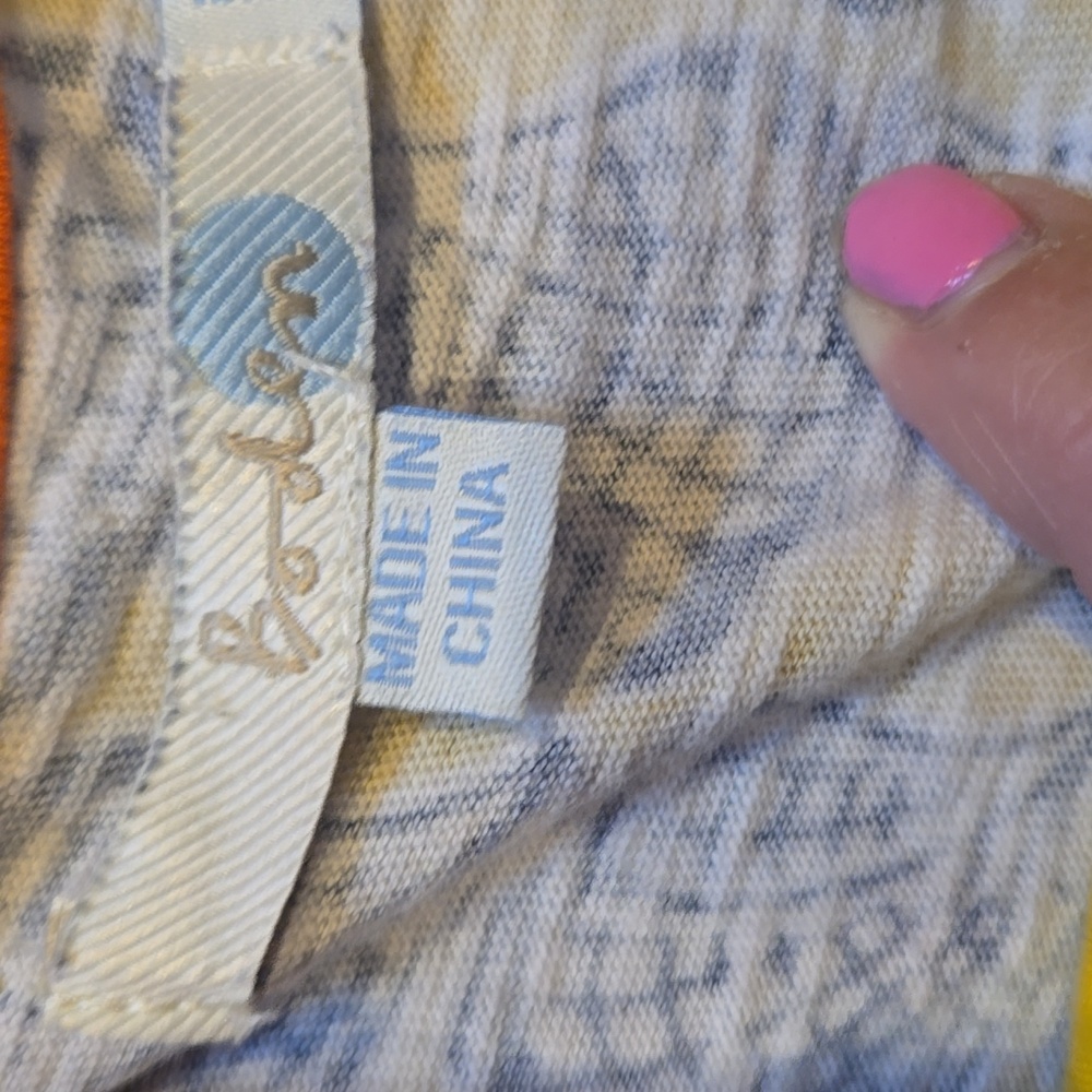 Boden Yellow/Blue Seashell Patterned Sleeveless S… - image 5